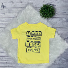 Load image into Gallery viewer, i would walk across legos
