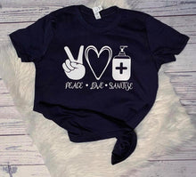 Load image into Gallery viewer, Peace love Sanitze