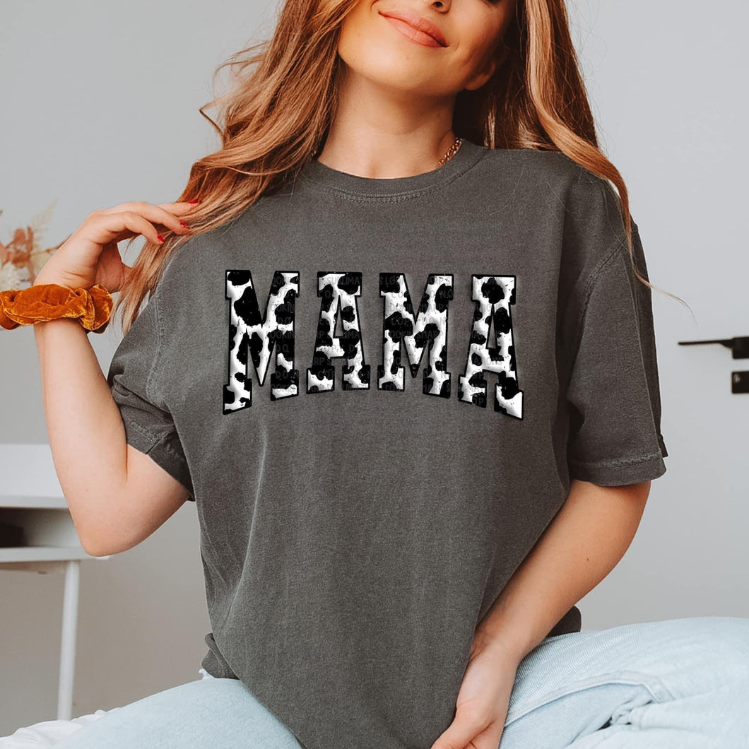 Cow PUFF PRINT