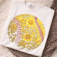 Load image into Gallery viewer, Yellow floral ball
