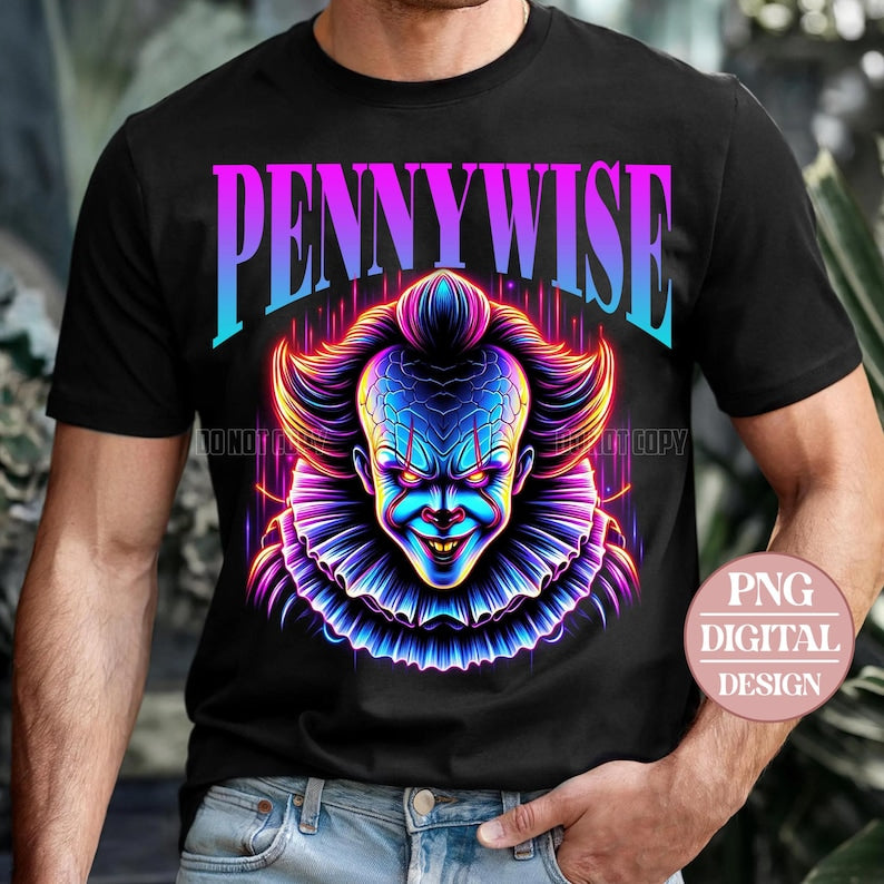pennywise neon