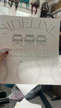 Load image into Gallery viewer, Sideline social club(with baseball sleeves)
