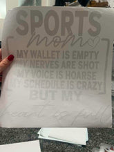 Load image into Gallery viewer, Sports mom

