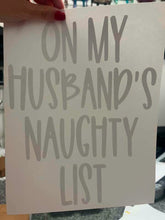 Load image into Gallery viewer, Naughty list
