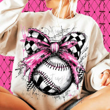 Load image into Gallery viewer, Baseball Bow
