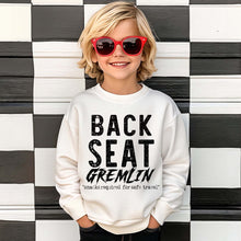 Load image into Gallery viewer, Back seat gremlin-kids

