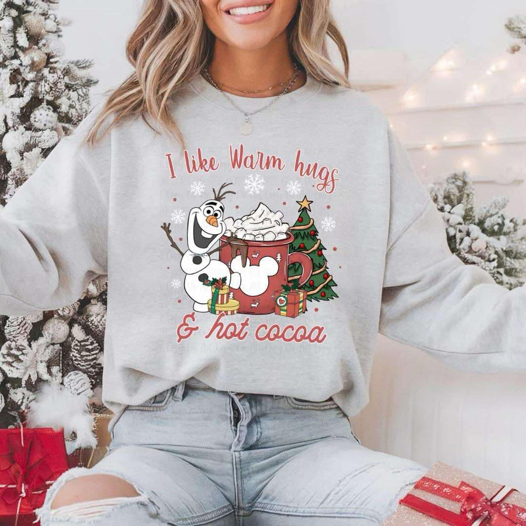 I like warm hugs