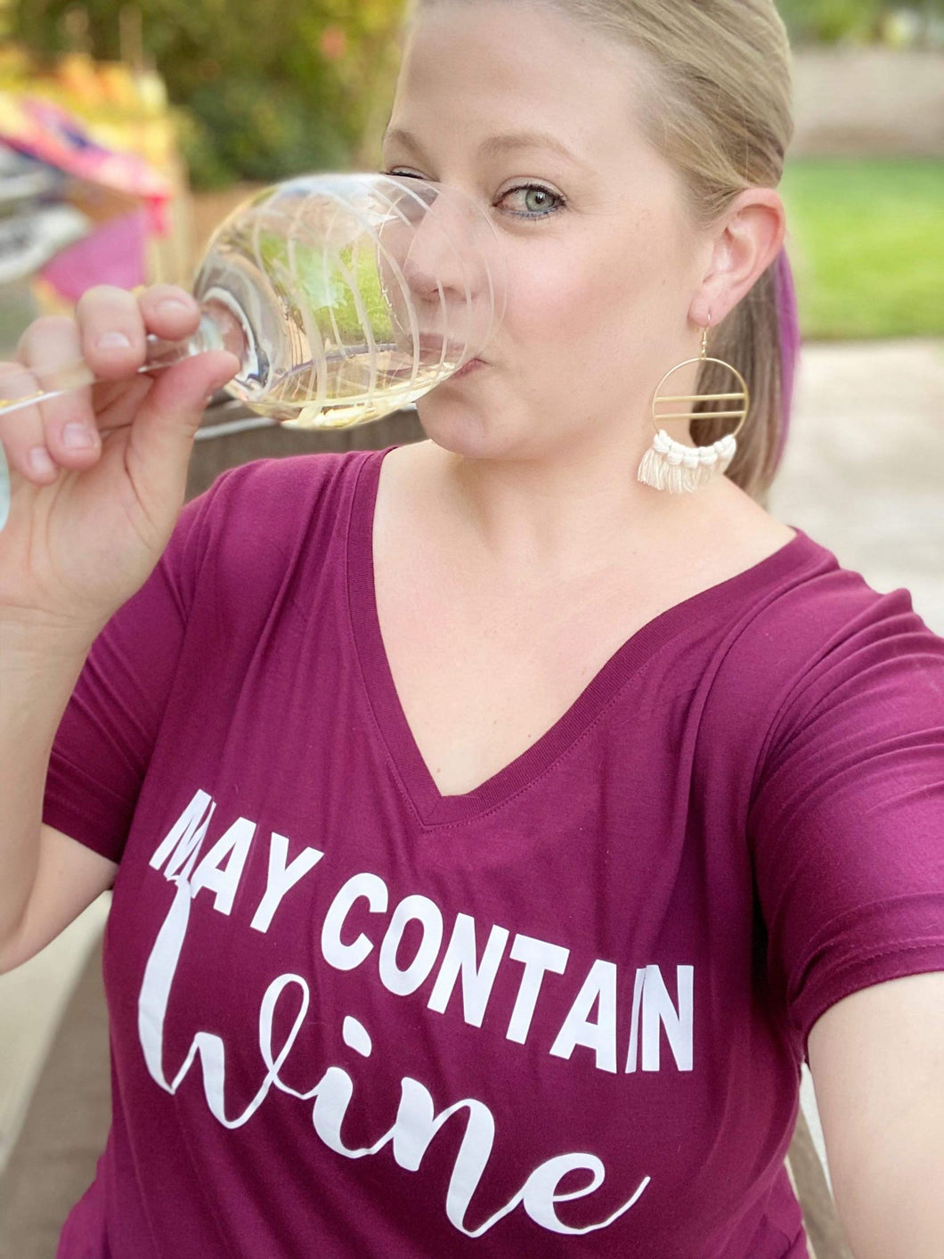 May contain wine