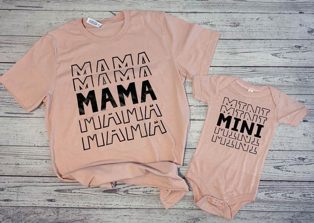 Mama and mini